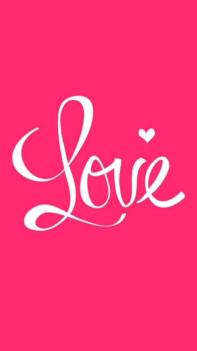 iPhone 7 Love Valentine Wallpaper. Wallpaper iphone love, Pink