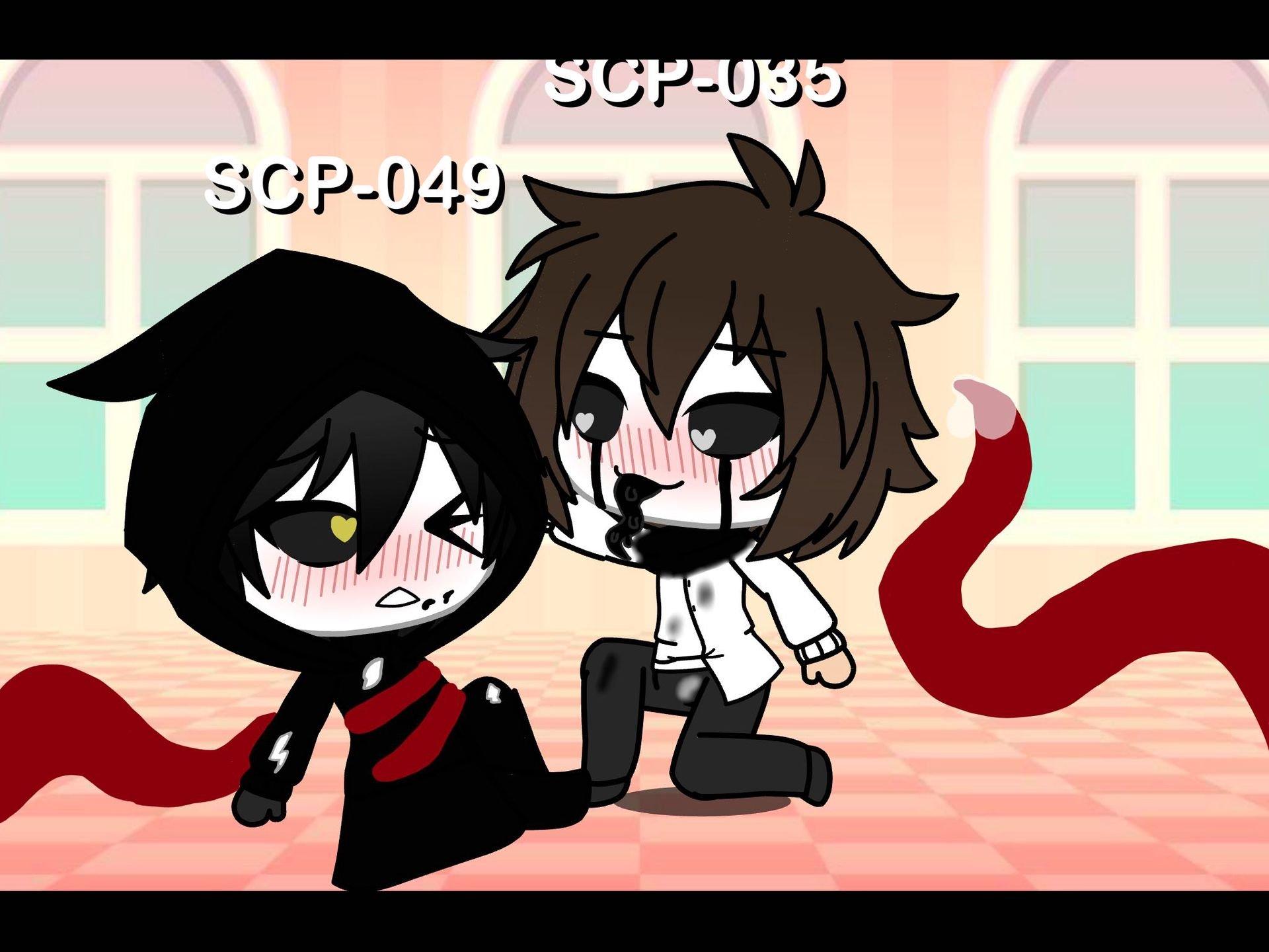 Scp 049 x 035  Scp 049, Scp, Anime