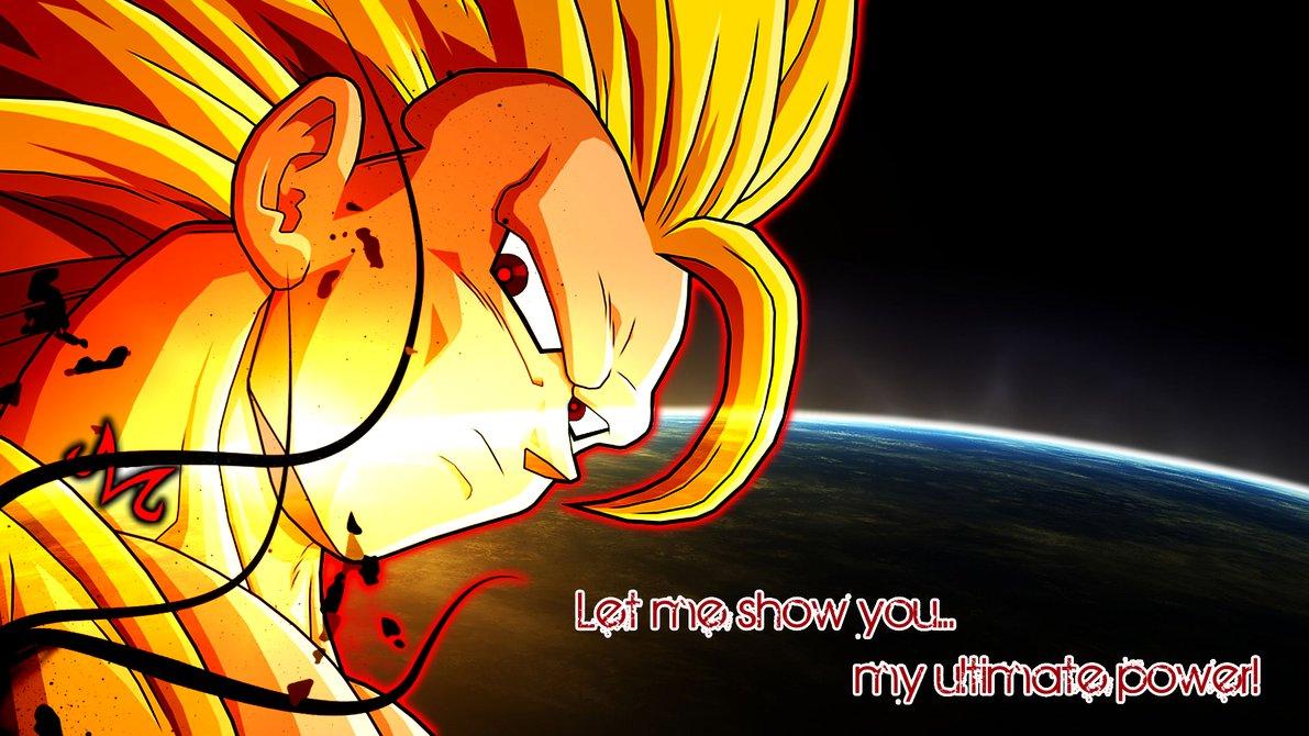 Free download Majin Super Saiyan 3 Goku Wallpaper
