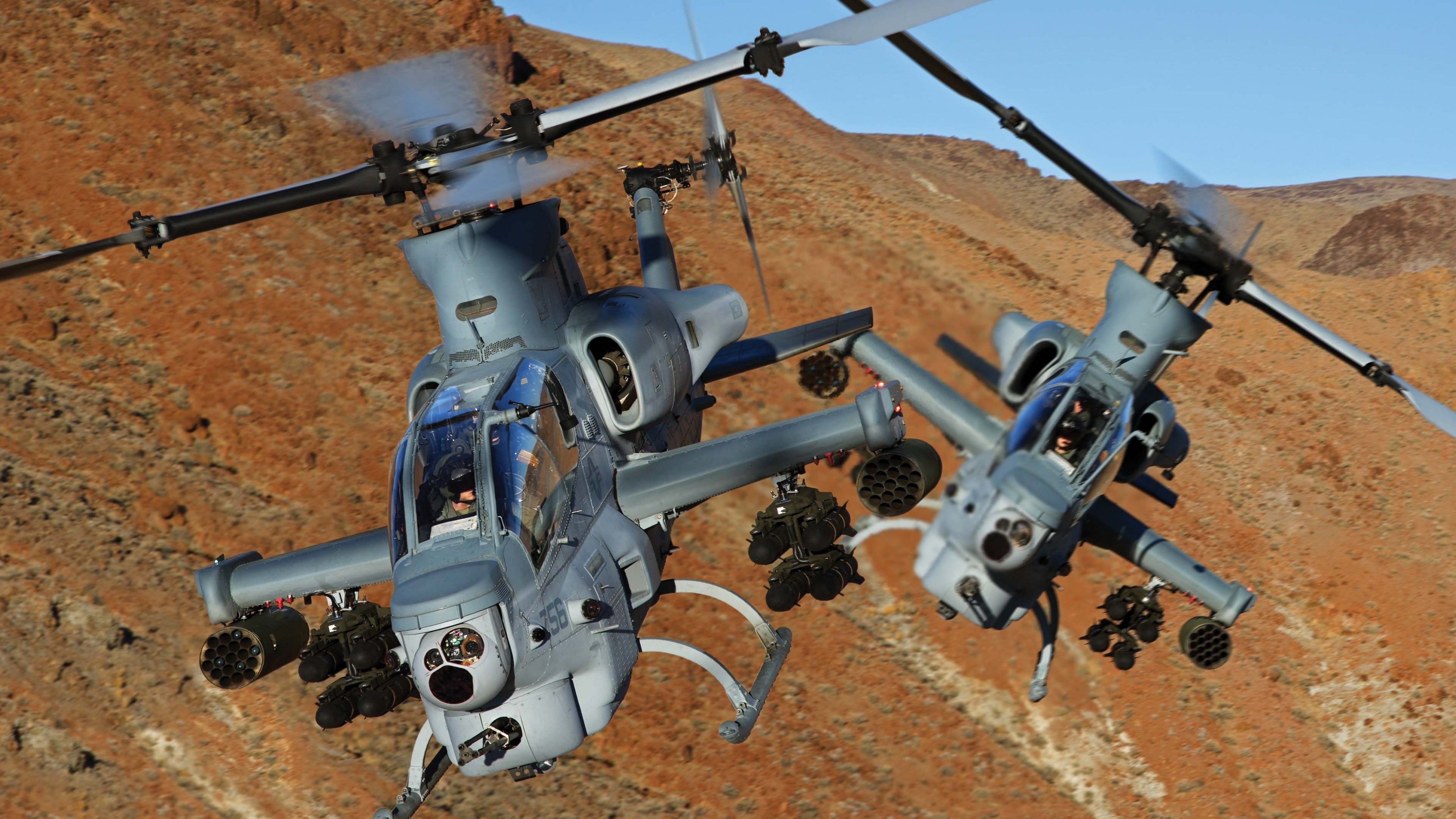 Wallpaper Viper, AH 1Z, Bell, Attack Helicopter, U. S. Marine