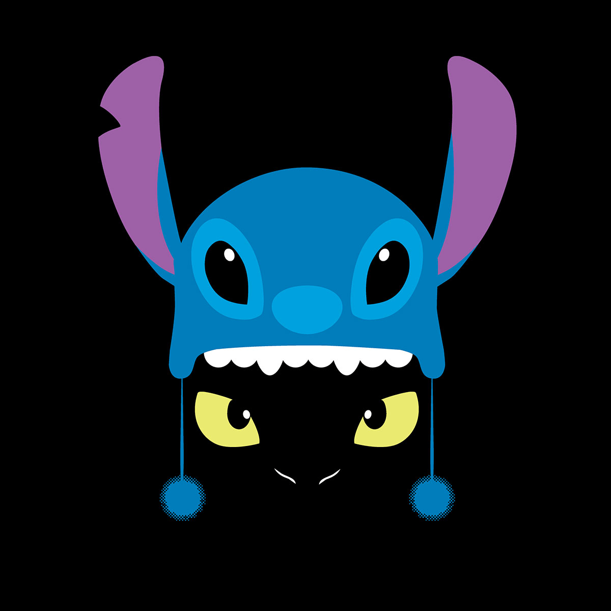 Toothless And Stitch Wallpaper, Toothless And Stitch, HD