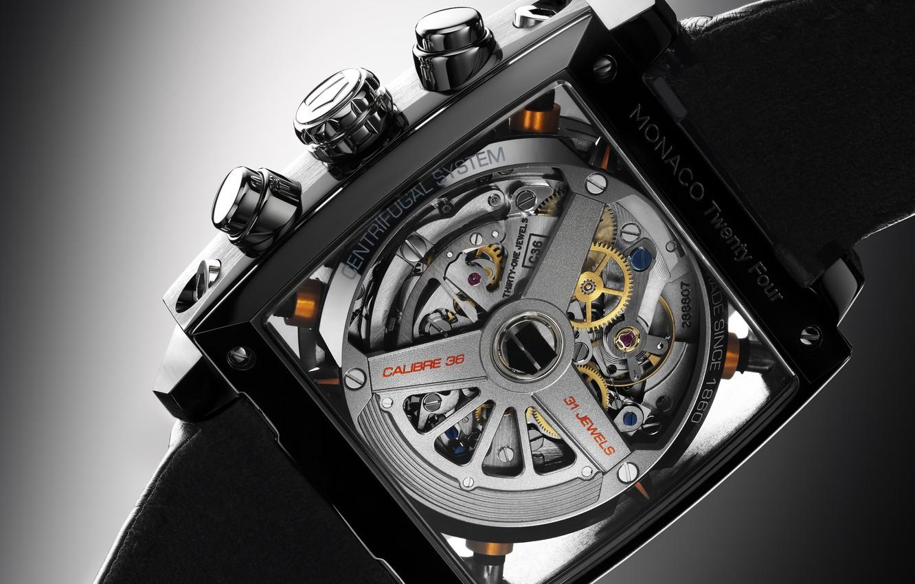 Wallpaper watch, chronometer, Monaco Twenty Four, TAG Heuer image