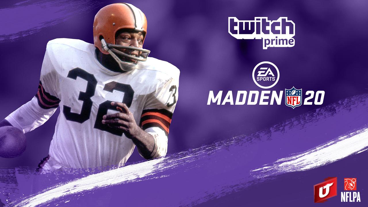 NFL Legend Joins Madden 20, Free To Claim With Amazon Prime