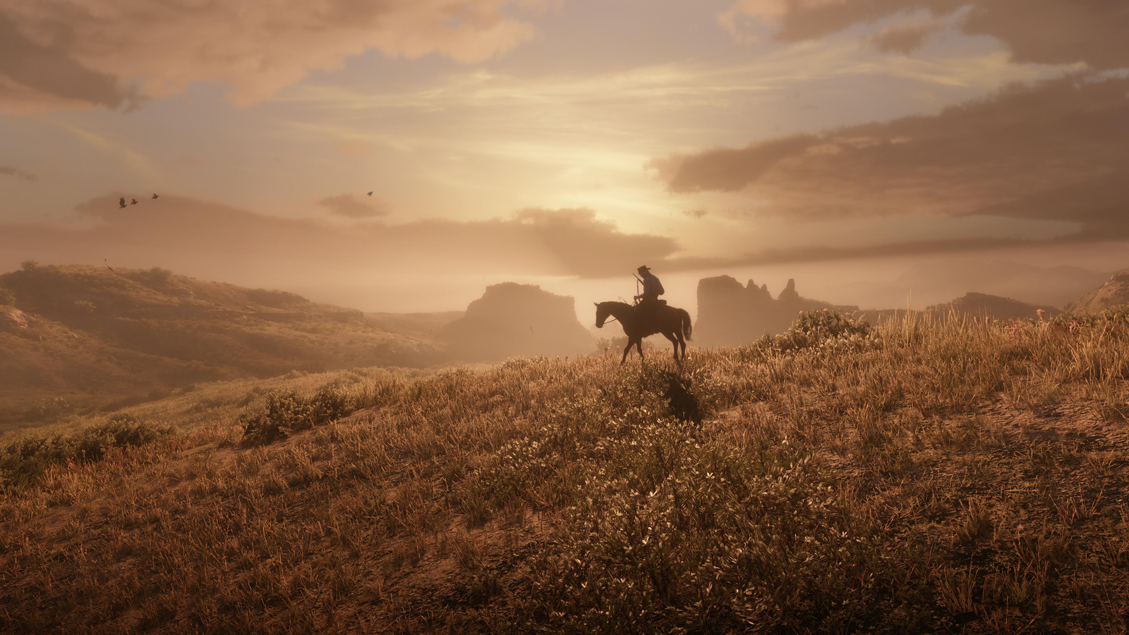 Red Dead Redemption 2 Ultra HD Desktop Background Wallpaper for 4K