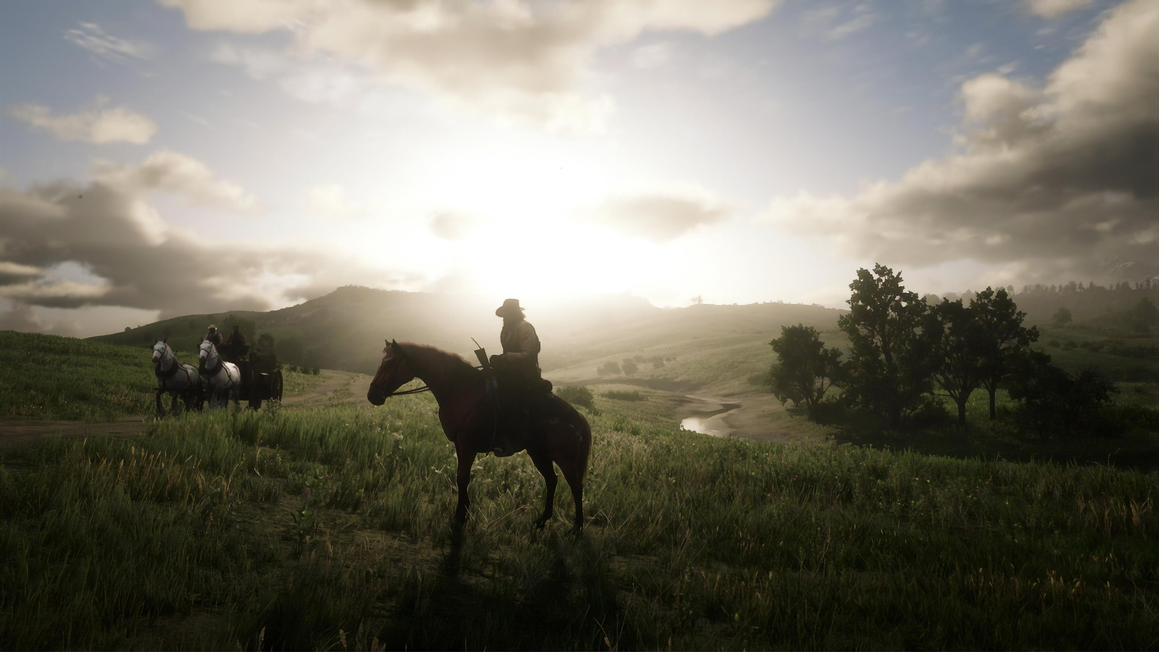 Video Game Red Dead Redemption 2 4k Ultra HD Wallpaper by NoviKaiba23