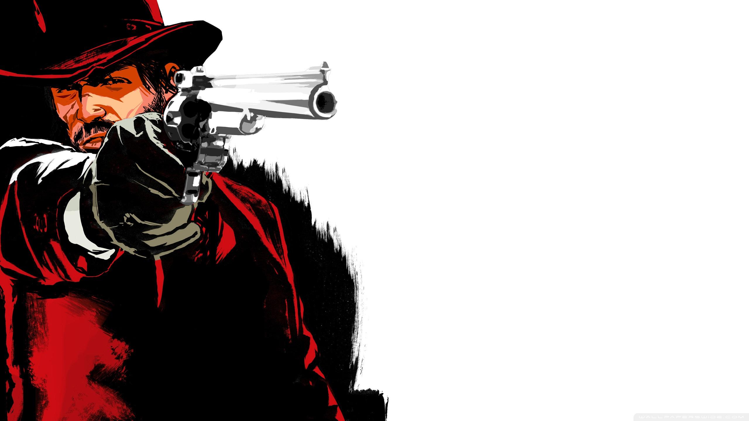 Marston Red Dead Redemption Ultra HD Desktop Background Wallpaper