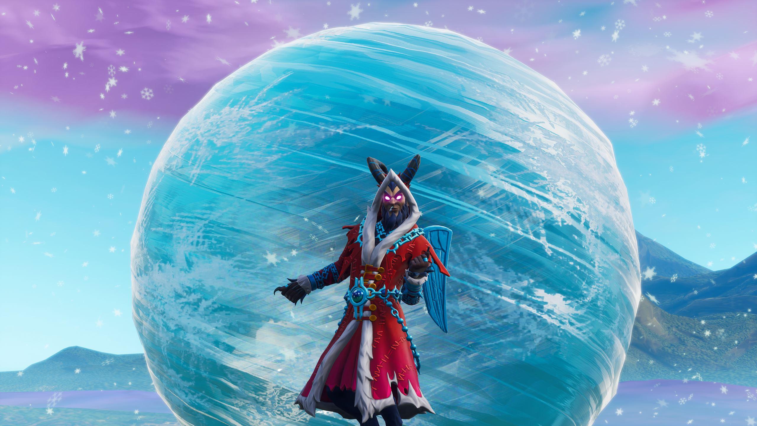 Fortnite: what's going on with the orb and the iceberg near Happy