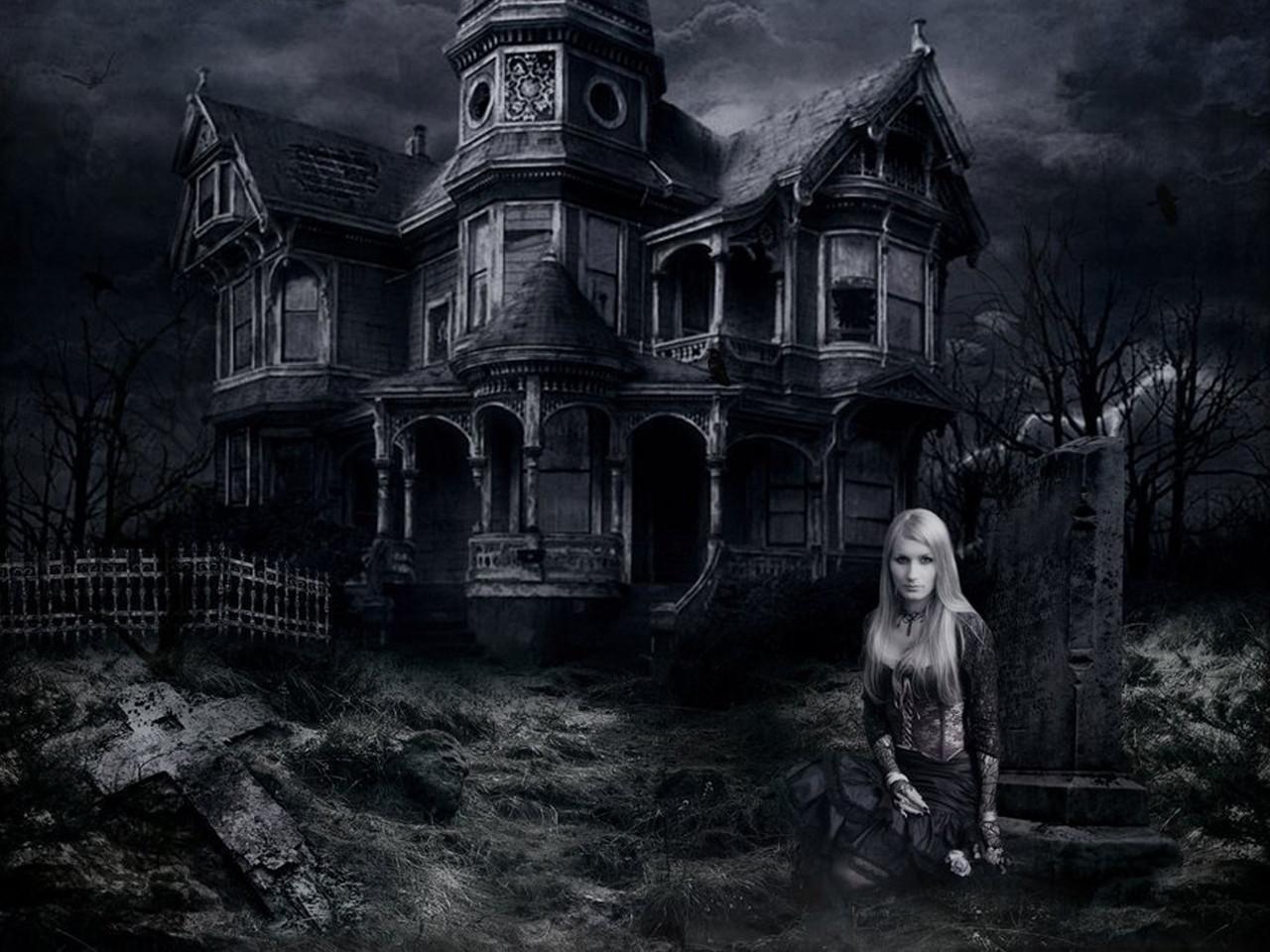 Free download Haunted House Desktop Wallpaper [1280x960]
