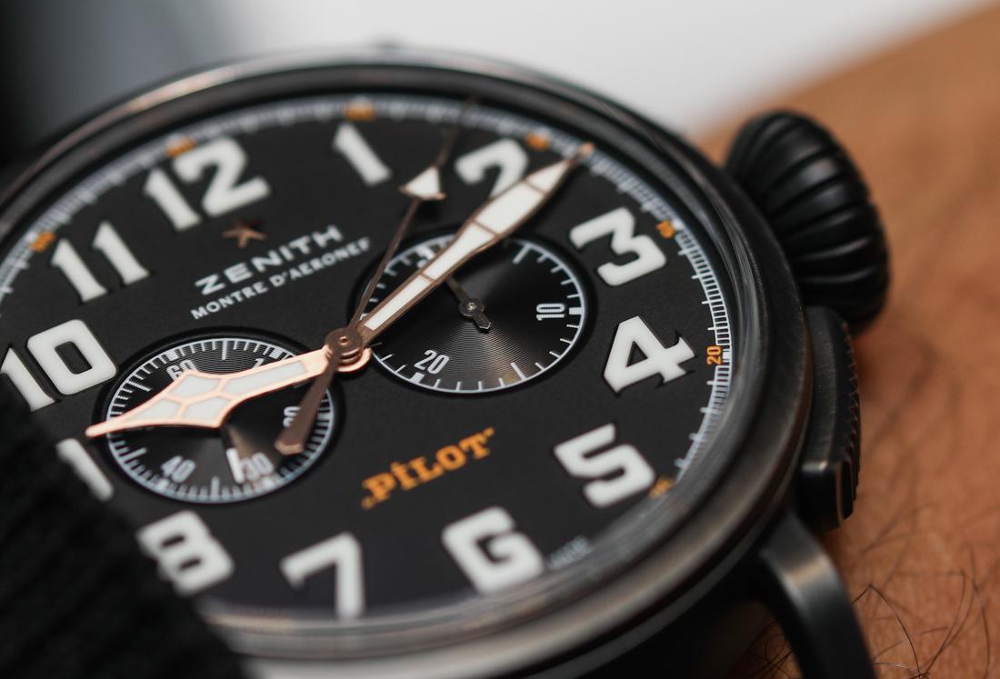 Zenith Pilot Type 20 Ton Up Black Chronograph Hands On