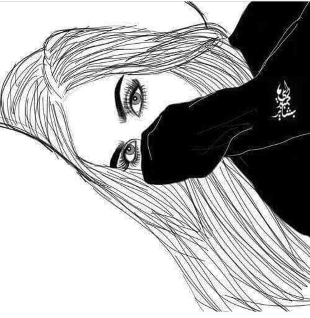 Draw, Girl, Outline, Tumblr, Wallpaper Drawing Wallpaper & Background Download