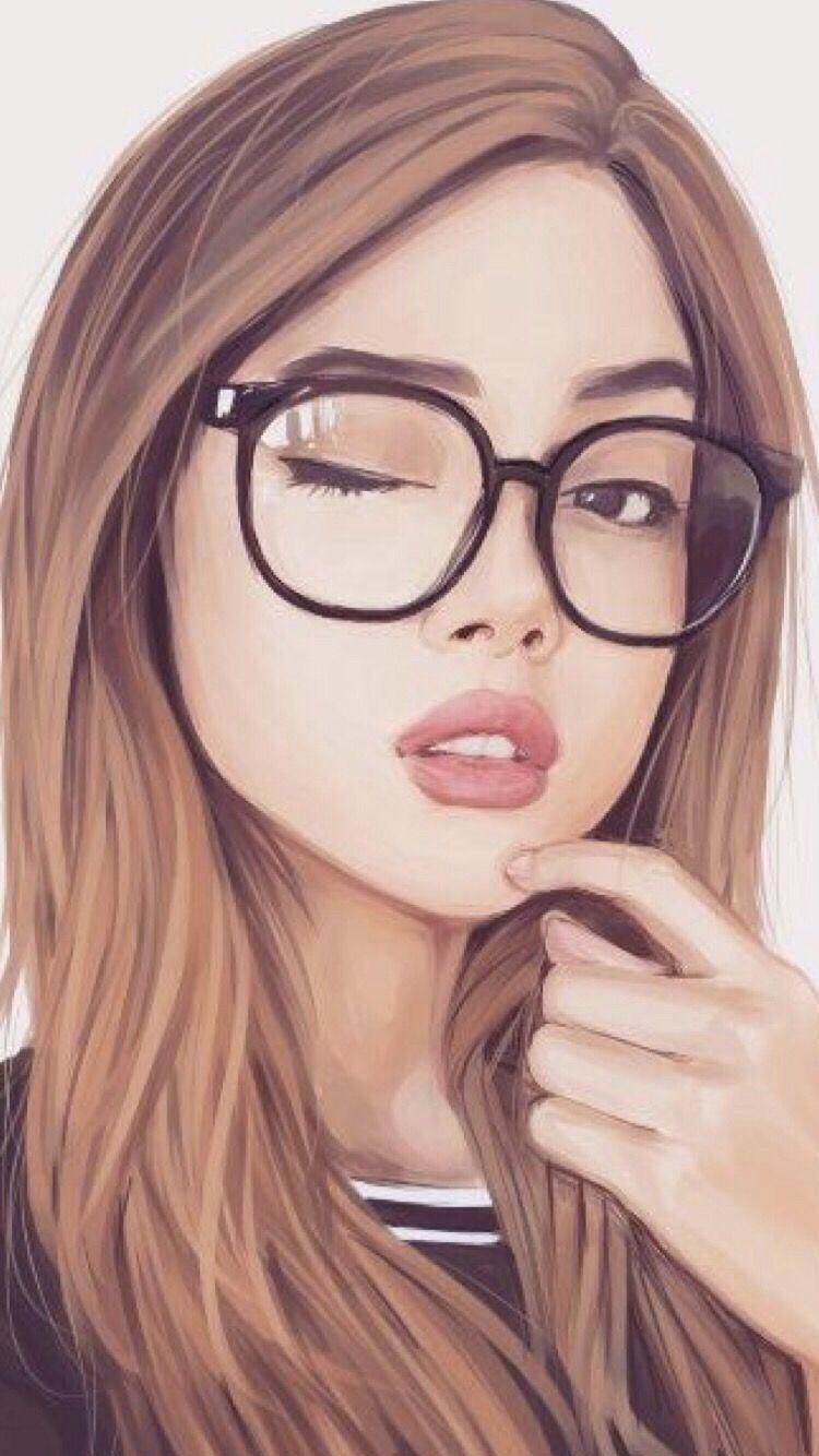 Drawing Cute Girl Sketch Wallpaper