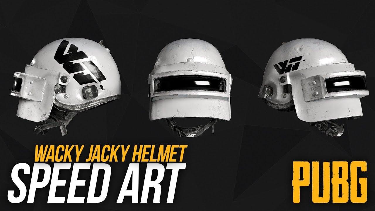 PUBG- Photohop Speedart Jacky Snow Helmet
