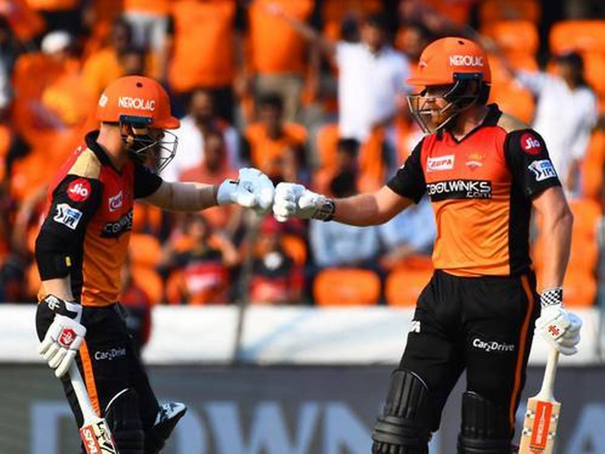 IPL 2019: Bairstow Warner Set Record Opening Stand
