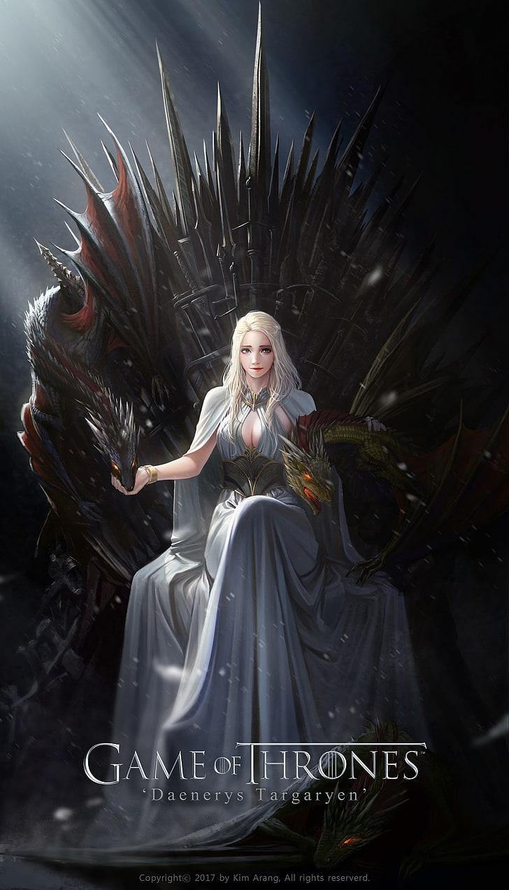 Daenerys targaryen 1080P, 2K, 4K, 5K HD .wallpaperflare.com