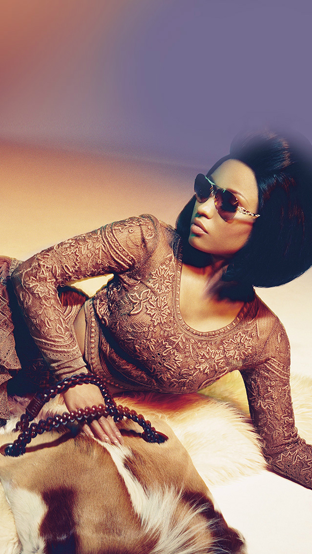 Nicki Minaj Girl Model Music Celebrity iPhone 8 Wallpaper