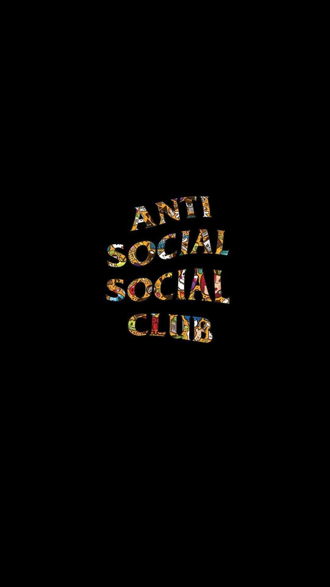 Yellow Anti Social Aesthetic Wallpaper - Pin by Emmy on NEON (With