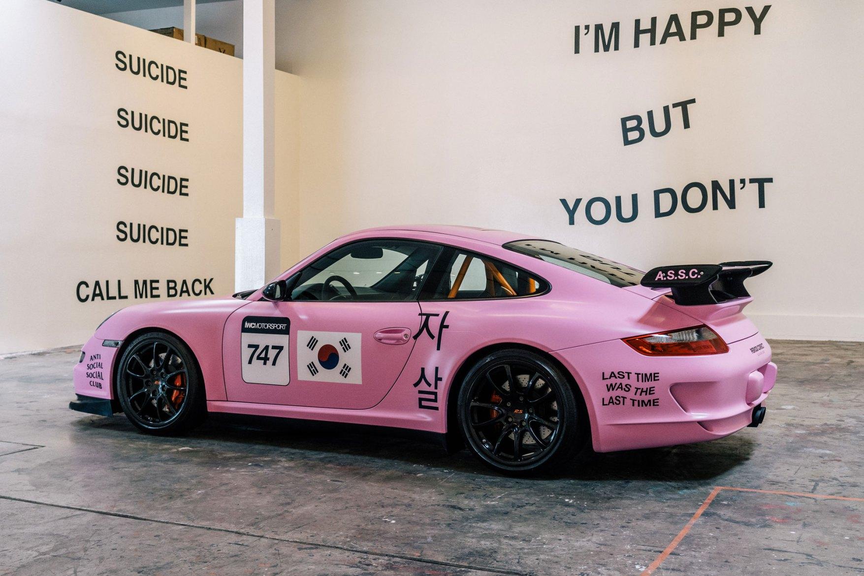 Seeinglooking: Anti Social Social Club Porsche Wallpaper