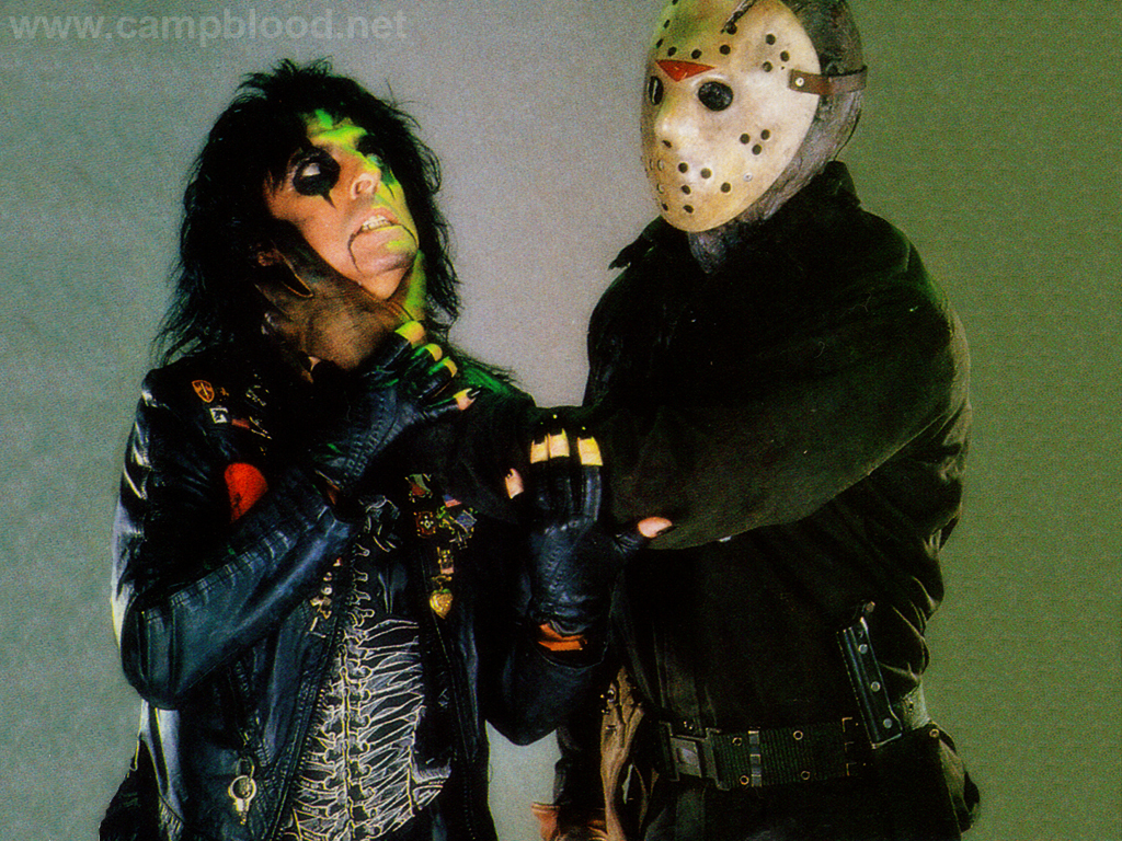 Free download Friday the 13th Jason and Alice Cooper 1024x768
