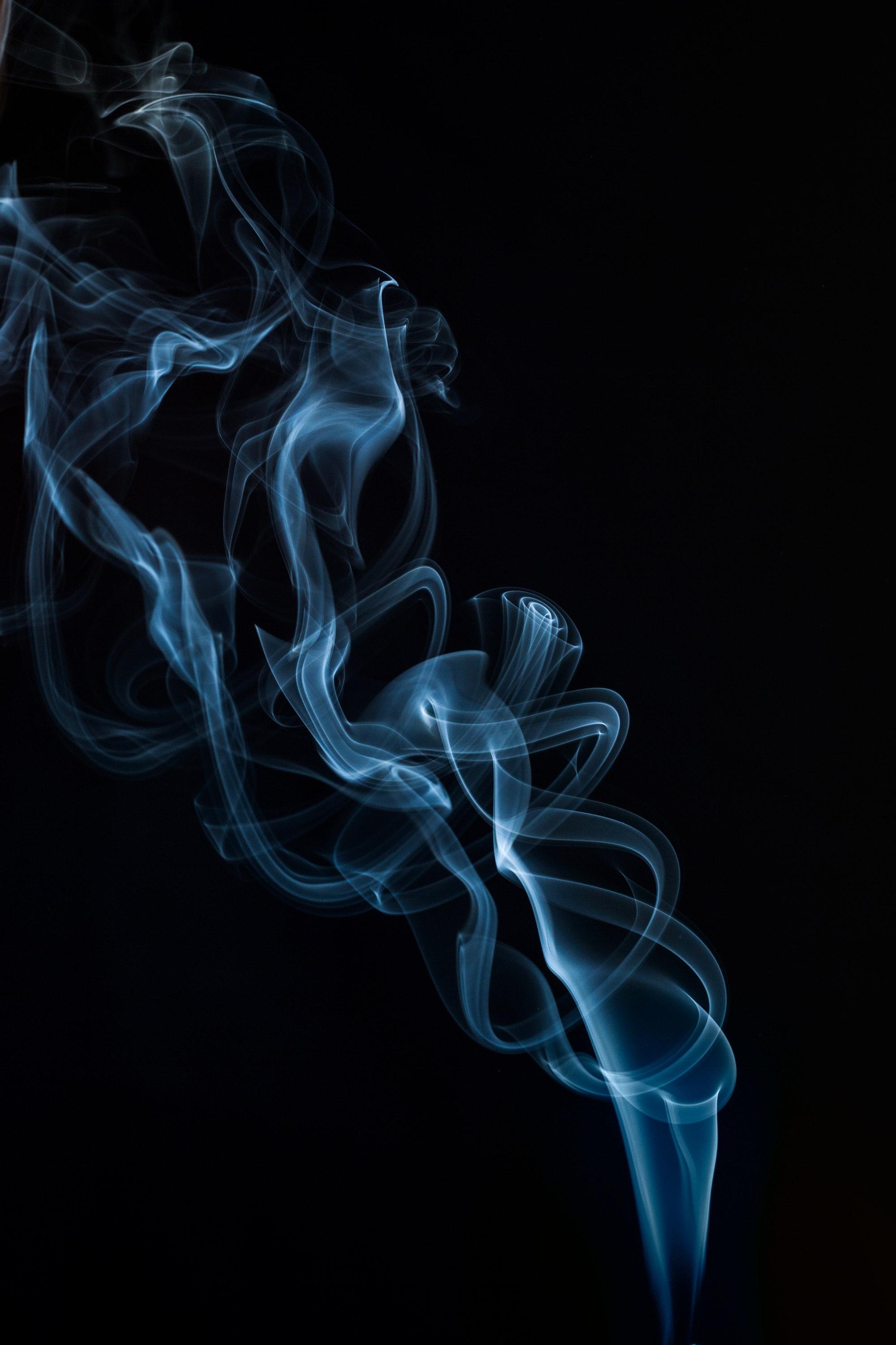 Blue Smoke Wallpaper · Free