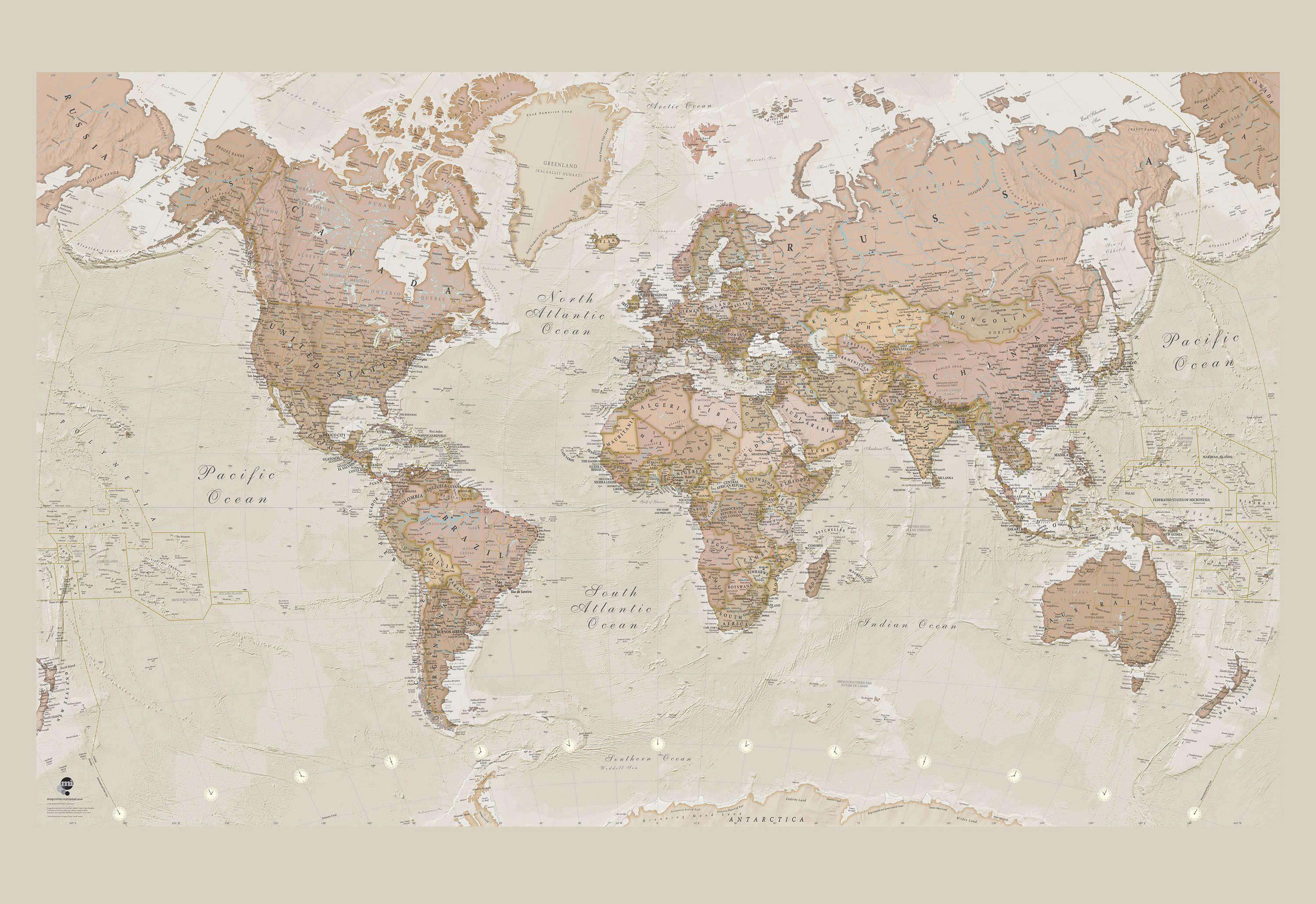 Vintage World Map 4k Wallpapers Wallpaper Cave