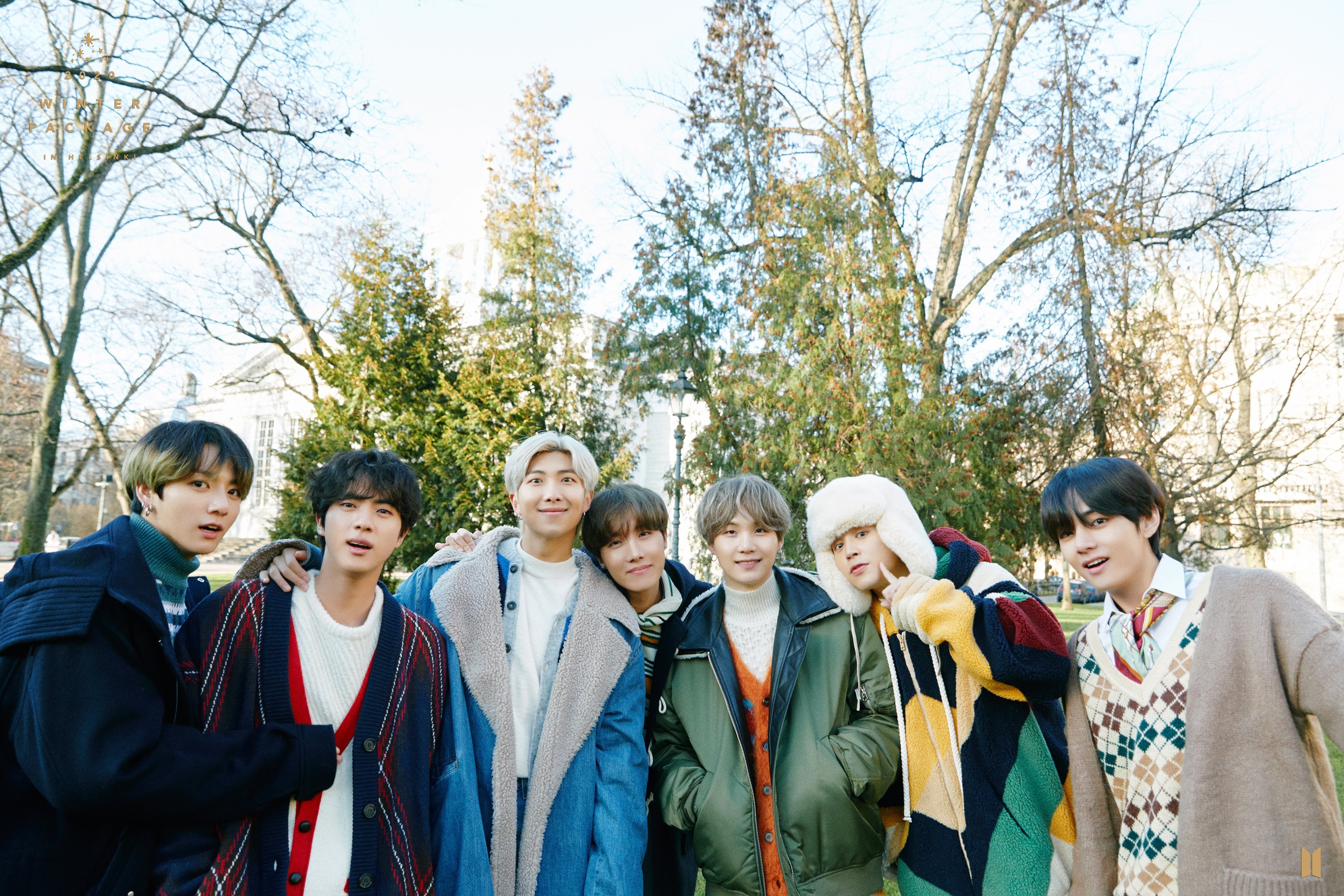 BTS 2020 Winter Package Photos