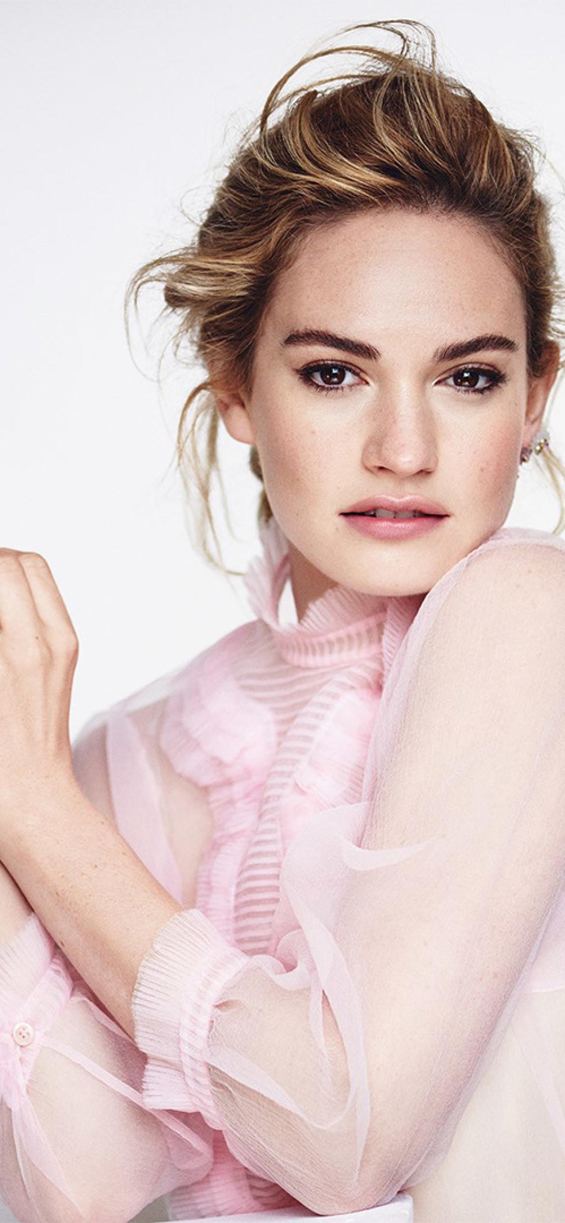 Lily James 2018 iPhone XS, iPhone iPhone X HD 4k