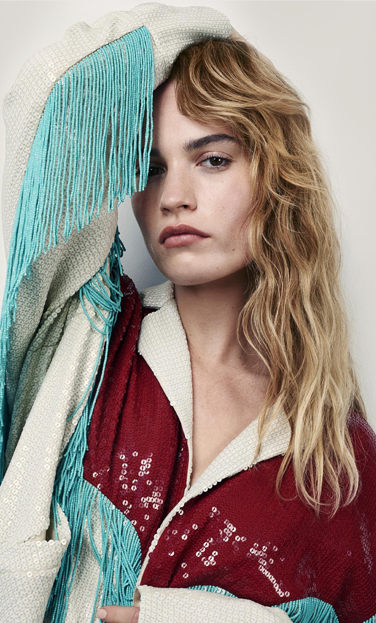 Lily James For Vanity Fair Italy 2018 iPhone 6 plus
