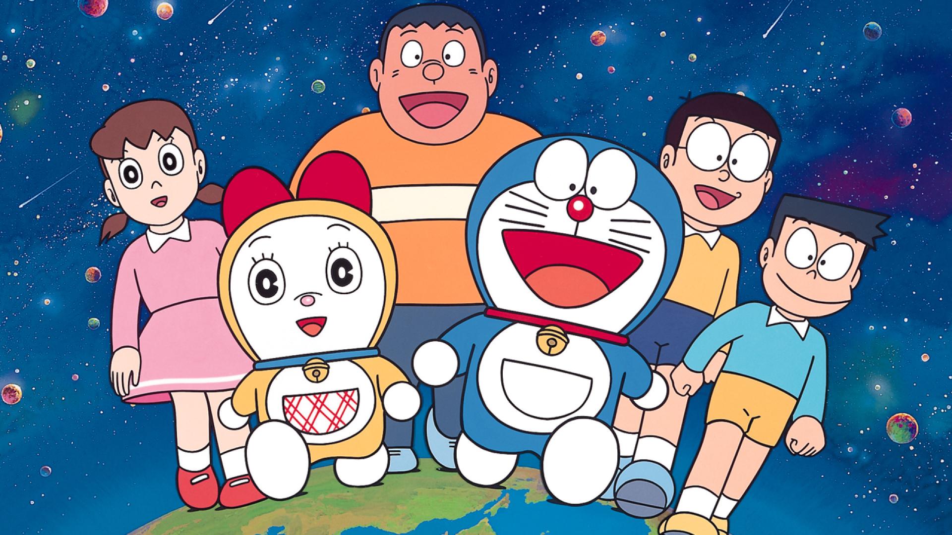 Doraemon Nobita Shizuka Gian Suneo Wallpaper