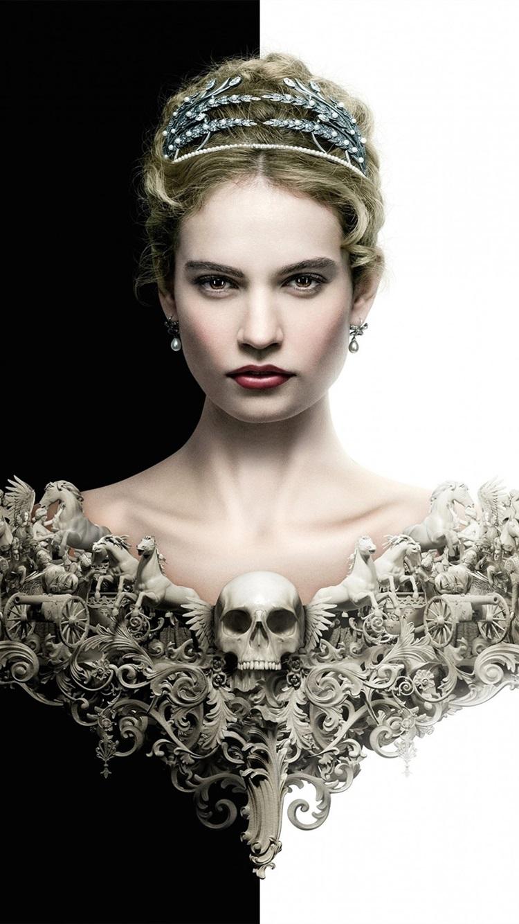 War And Peace, Lily James 750x1334 IPhone 8 7 6 6S Wallpaper