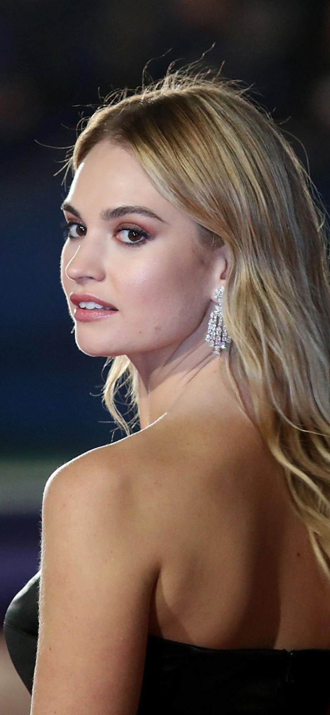 Lily James HD 2018 iPhone XS, iPhone iPhone X HD 4k