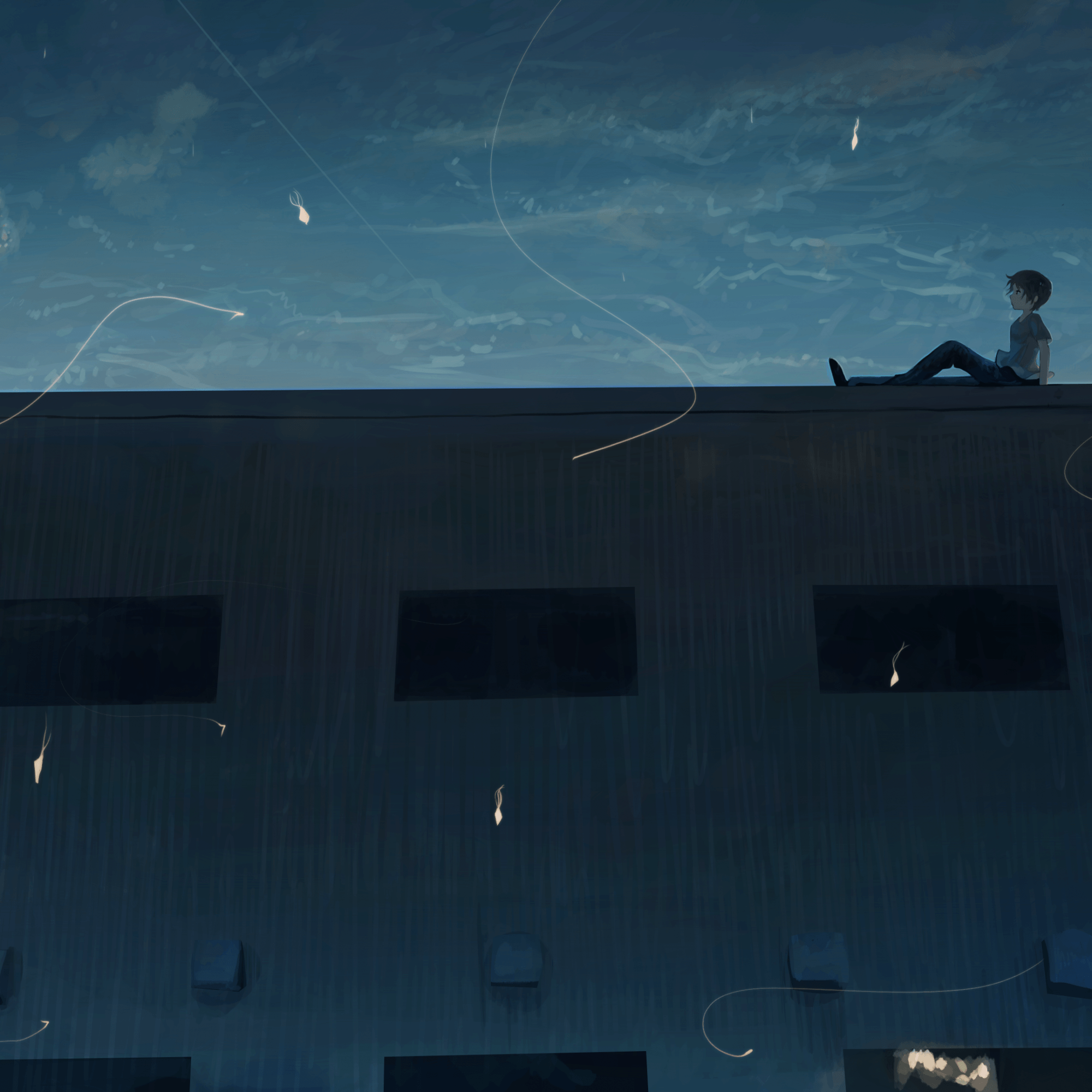 Featured image of post View 17 Rooftop Night Gacha Falling