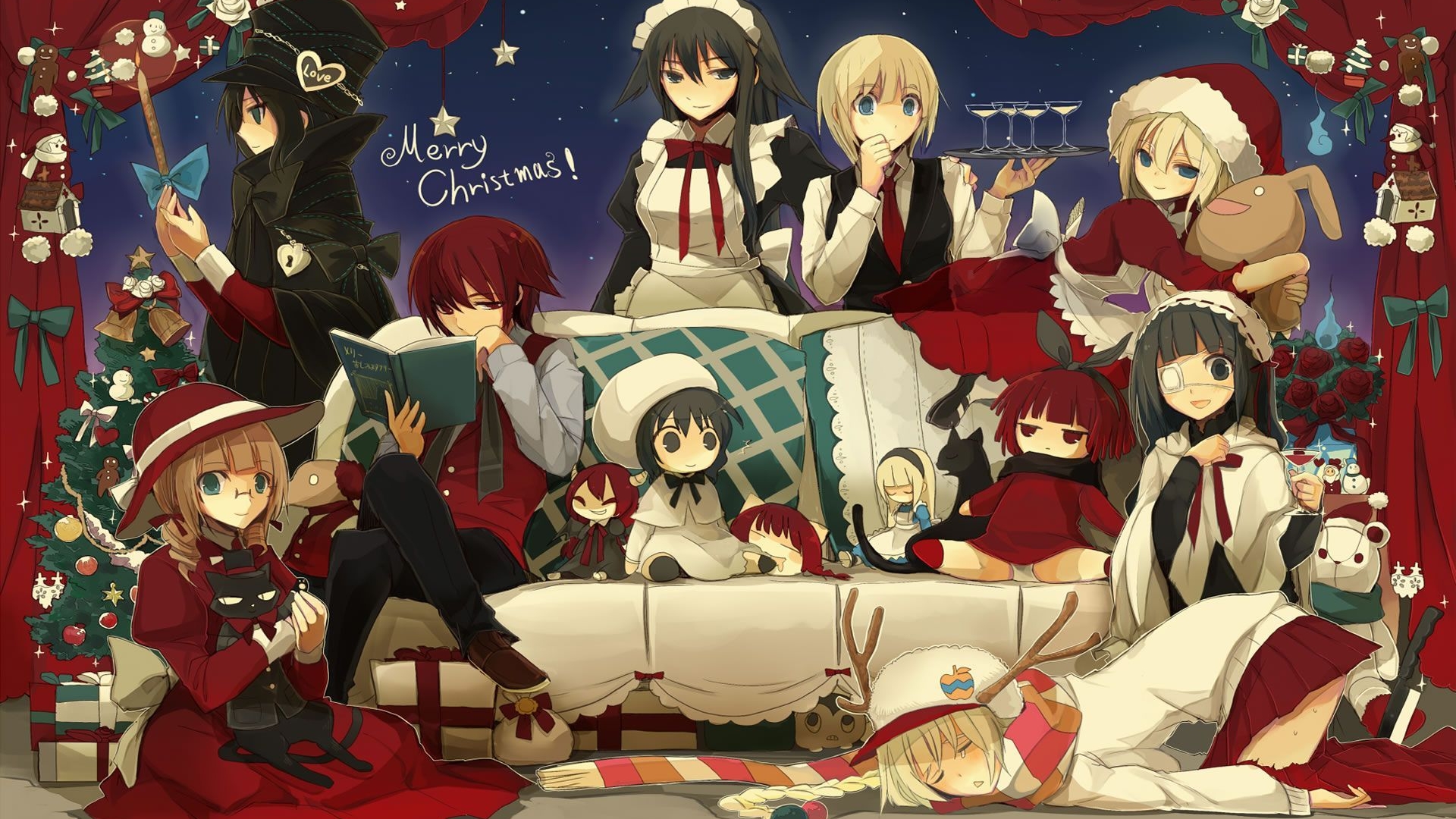 Free download Merry Christmas Anime Wallpapers Top Merry Christmas.