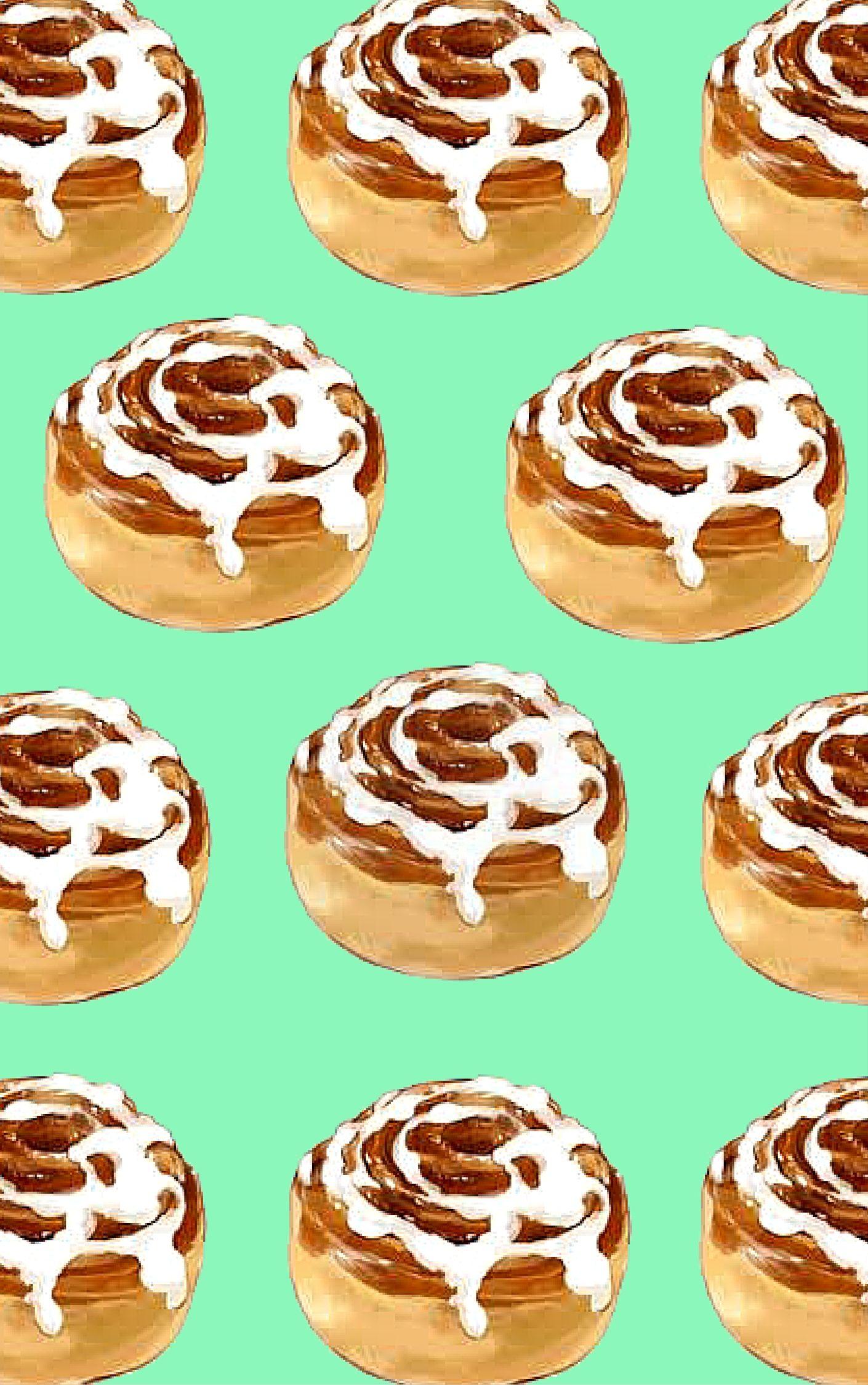 iPhone, Android wallpaper. Cinnamon rolls by Shae Apollo. #tumblr