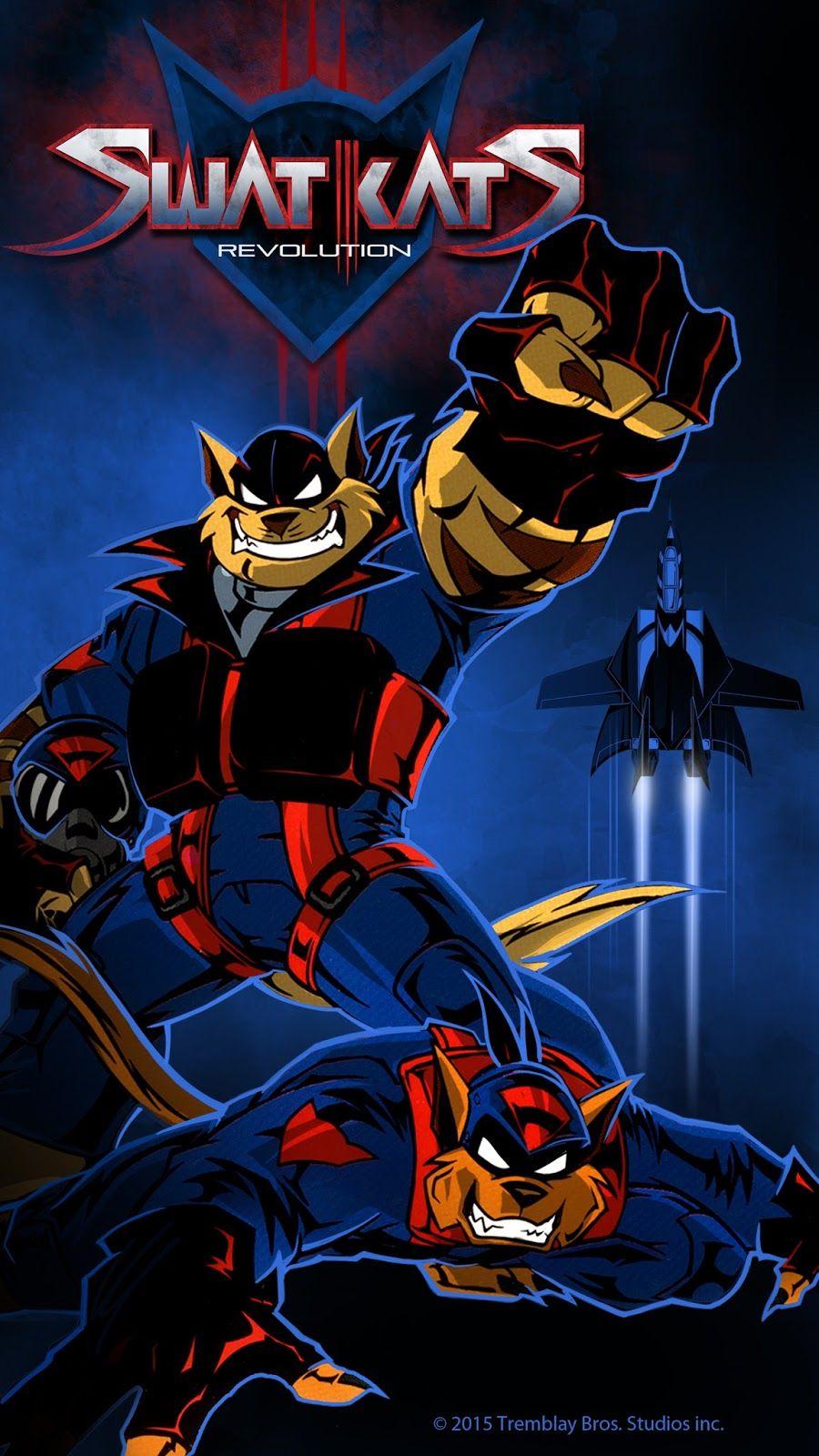 Swat Kats Revolution: MOBILE WALLPAPERS. Classic cartoon