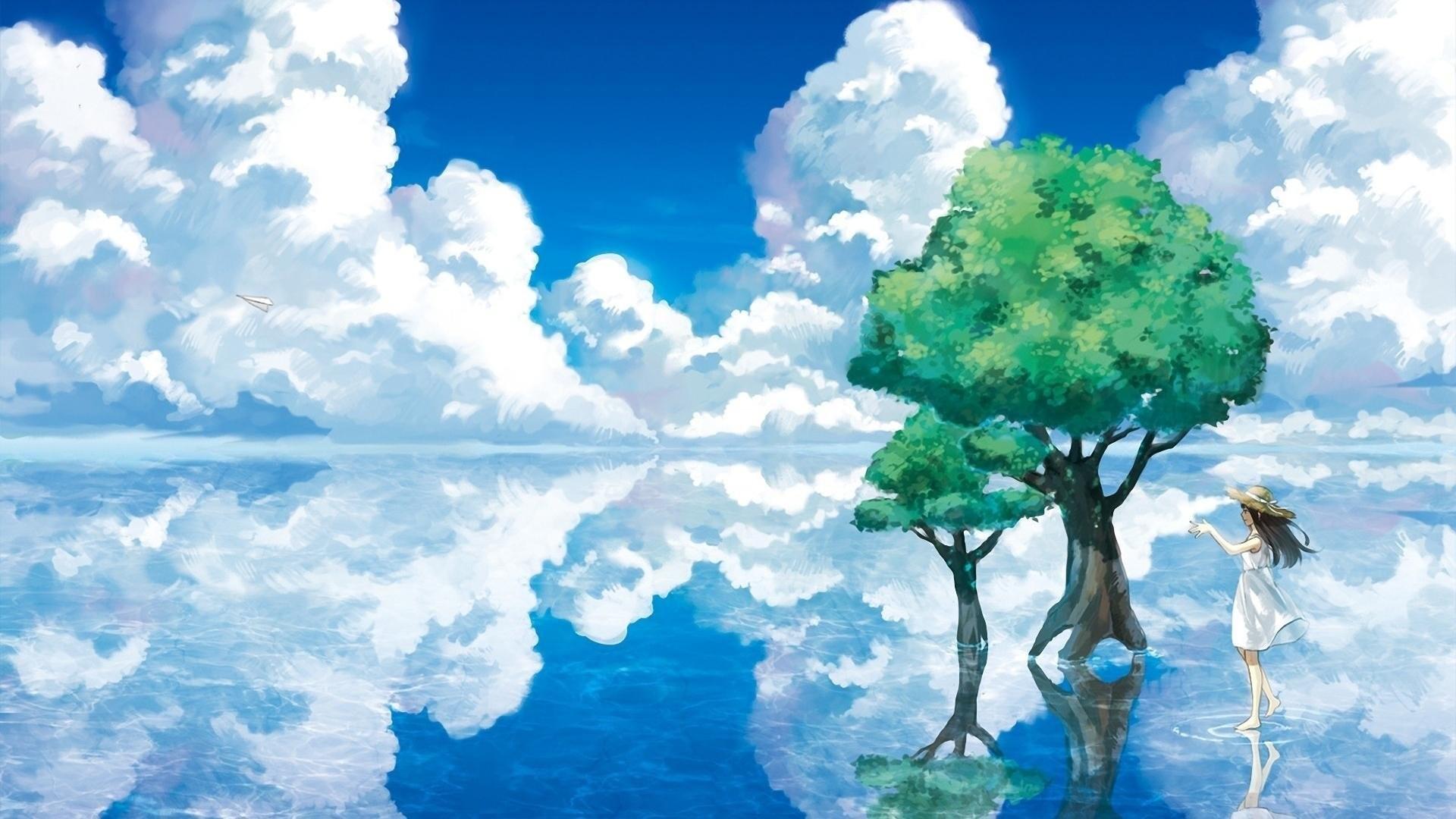 HD Anime  Nature  1080p Wallpapers  Wallpaper  Cave