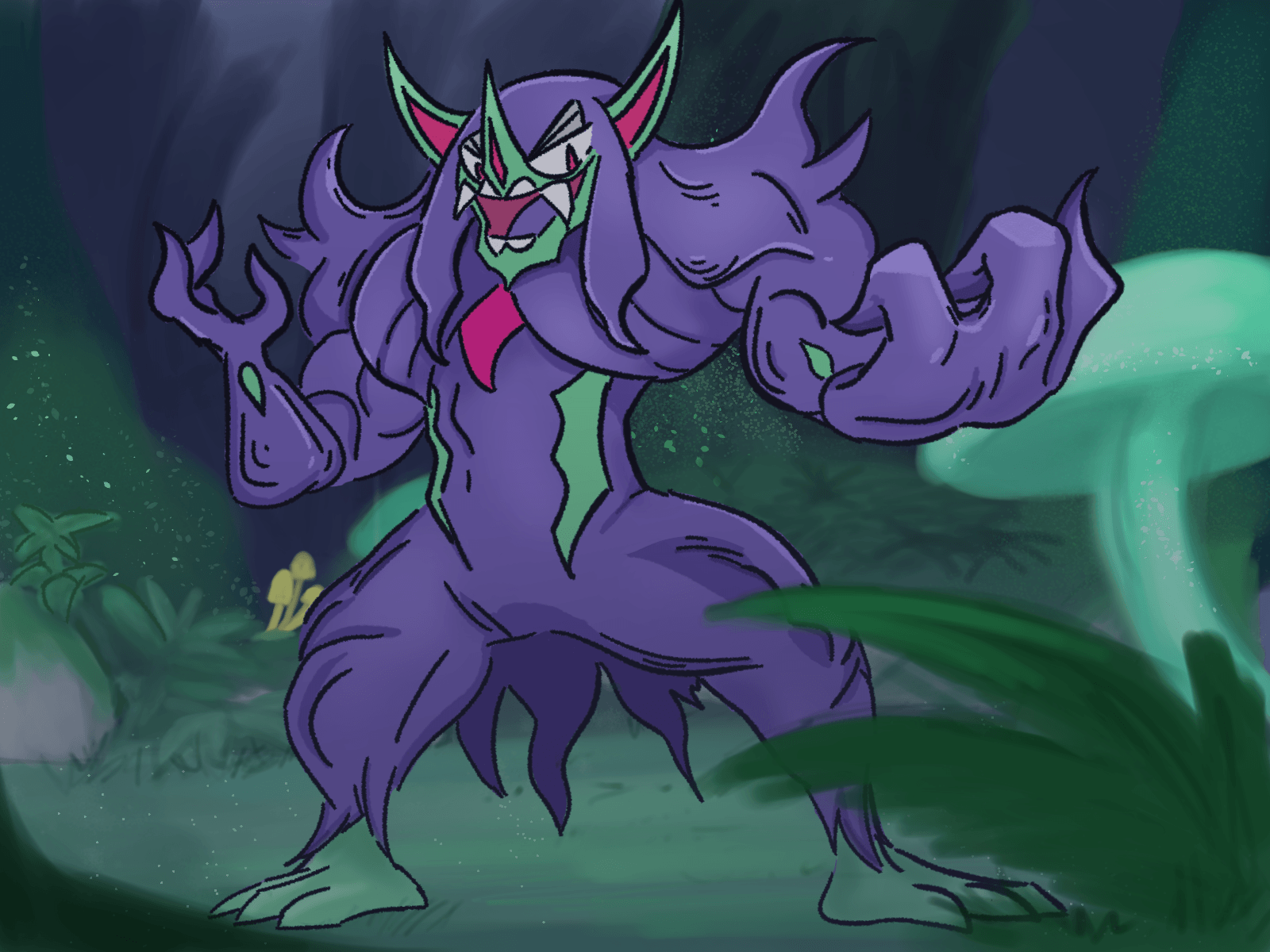 Grimmsnarl by Slugmann on Newgrounds