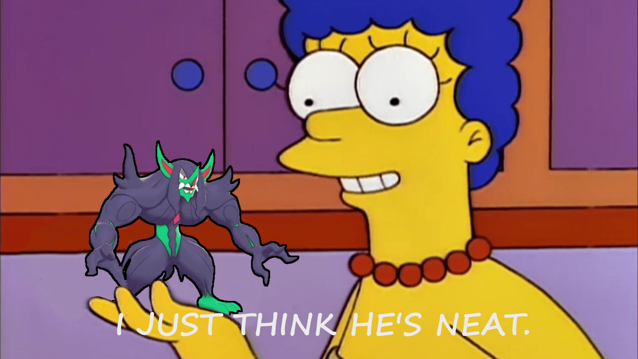 When my friend is baffled that I like Grimmsnarl and says he