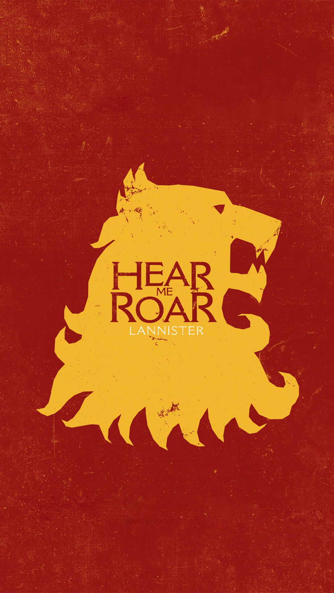 Game Of Thrones Hear me Roar Lannister