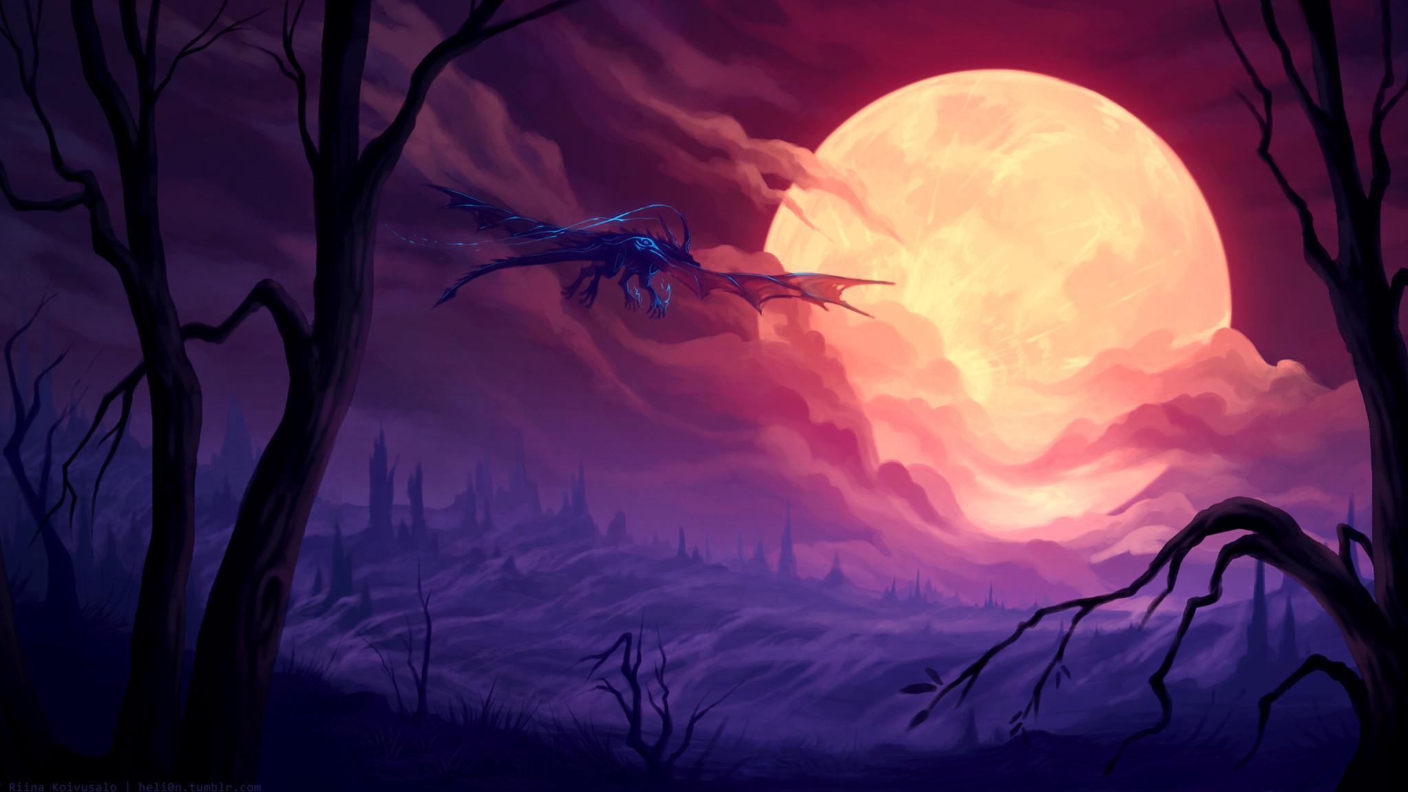 Fantasy Moon Wallpapers Wallpaper Cave 5098