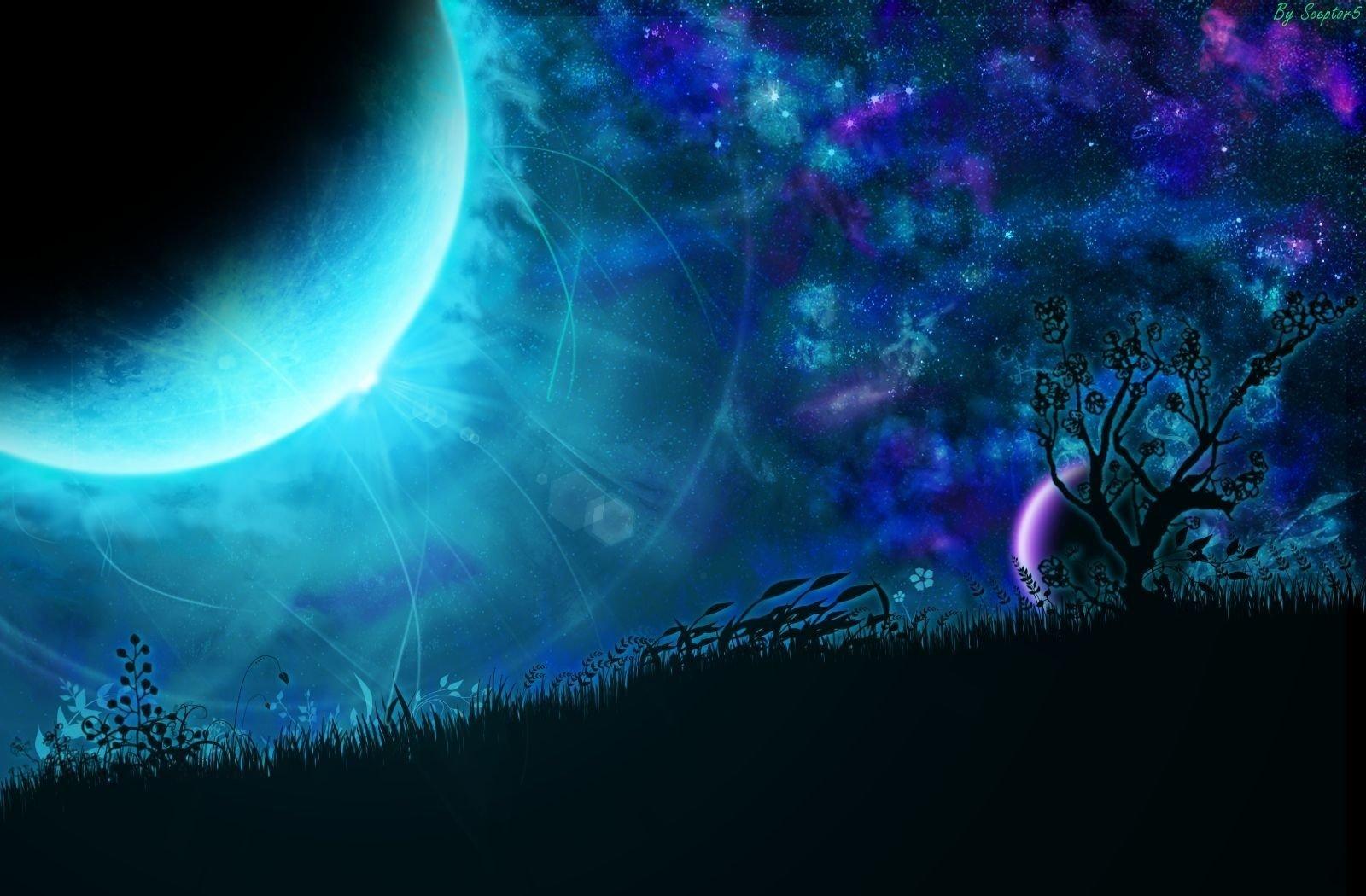 Fantasy Moon Wallpaper and Background Imagex1050