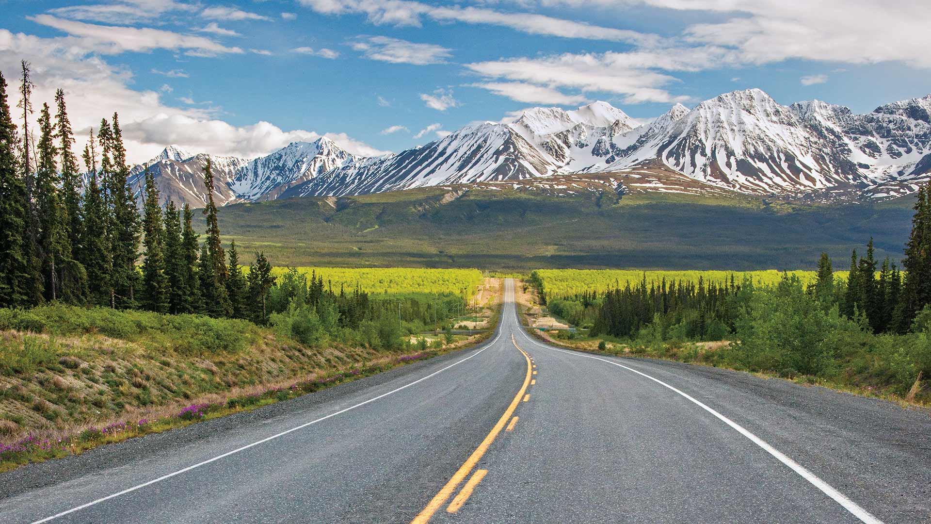 road trip en alaska