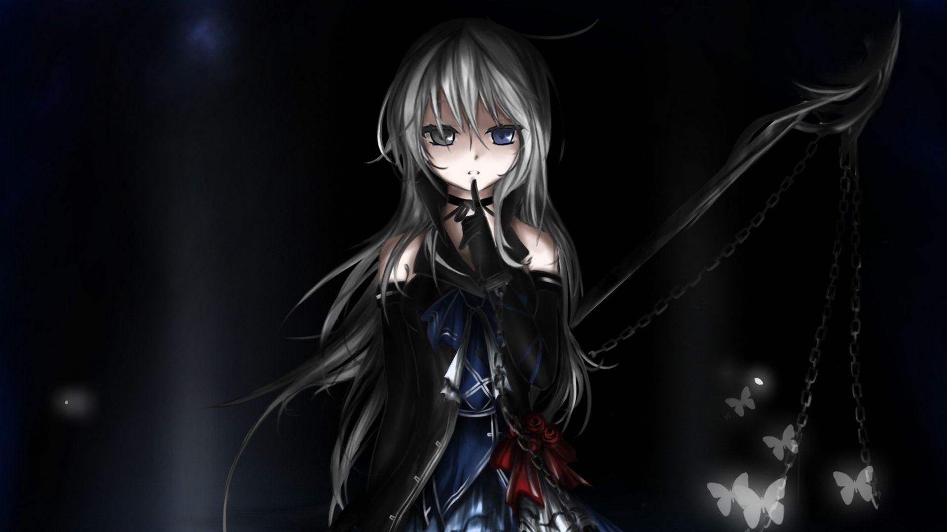 Dark Anime Girl Wallpaper Free Dark Anime Girl Background