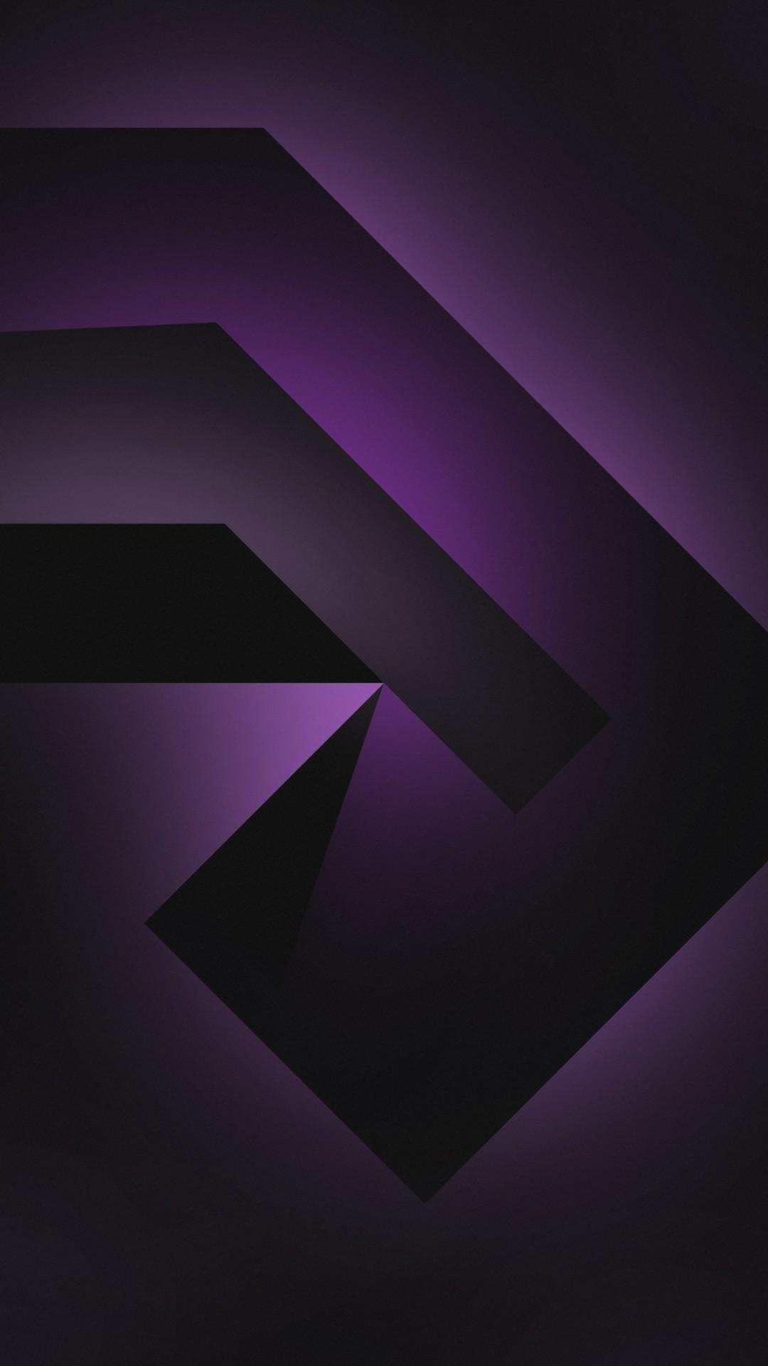Dark Purple 4K Wallpaper