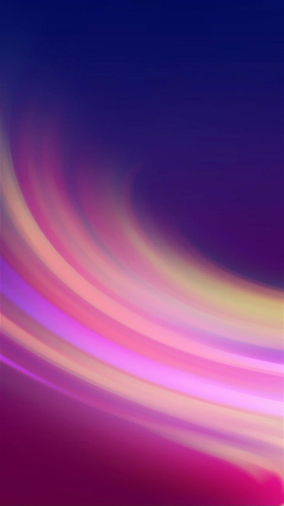 Abstract Purple Brush Waves Android Wallpaper free download