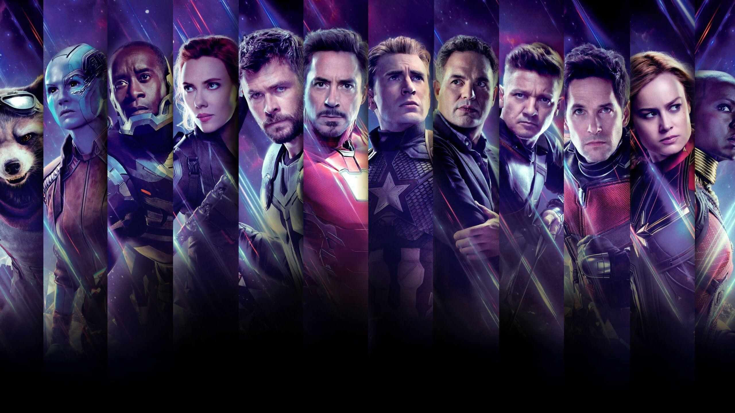 Avengers: Endgame Cast Characters 4K Wallpaper #59