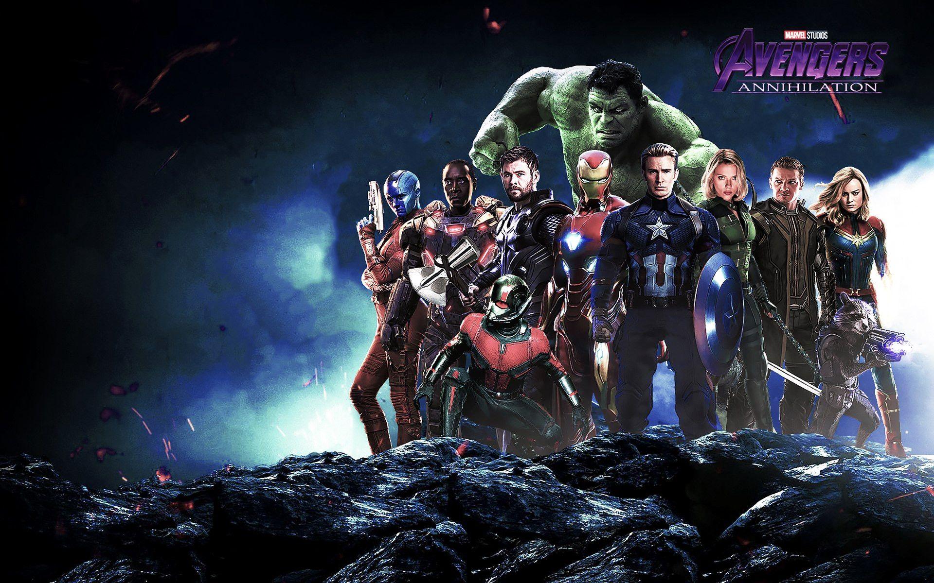 Awesome Avengers Endgame 2019 Annihilation Desktop Wallpaper