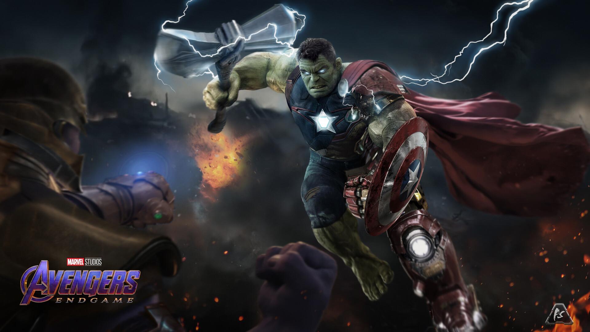 Avengers Endgame Mashup HD Background