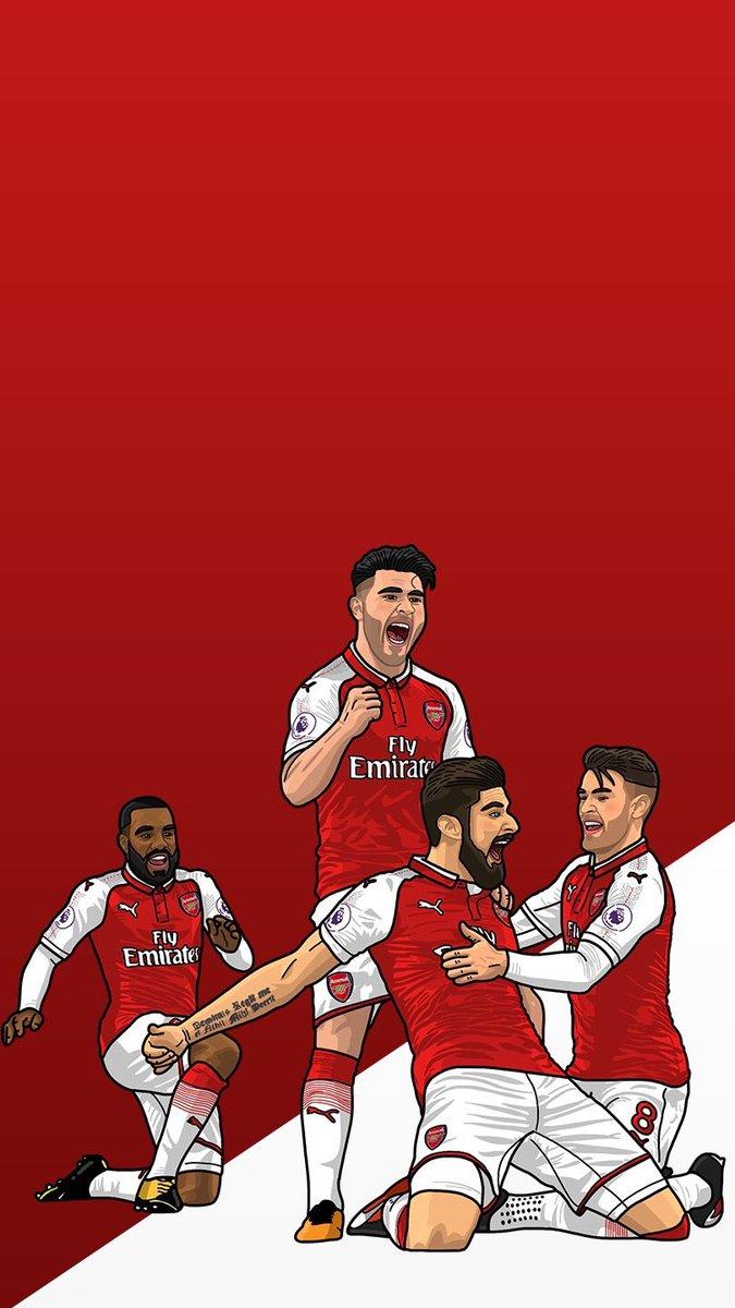 Arsenal Cartoon Wallpaper