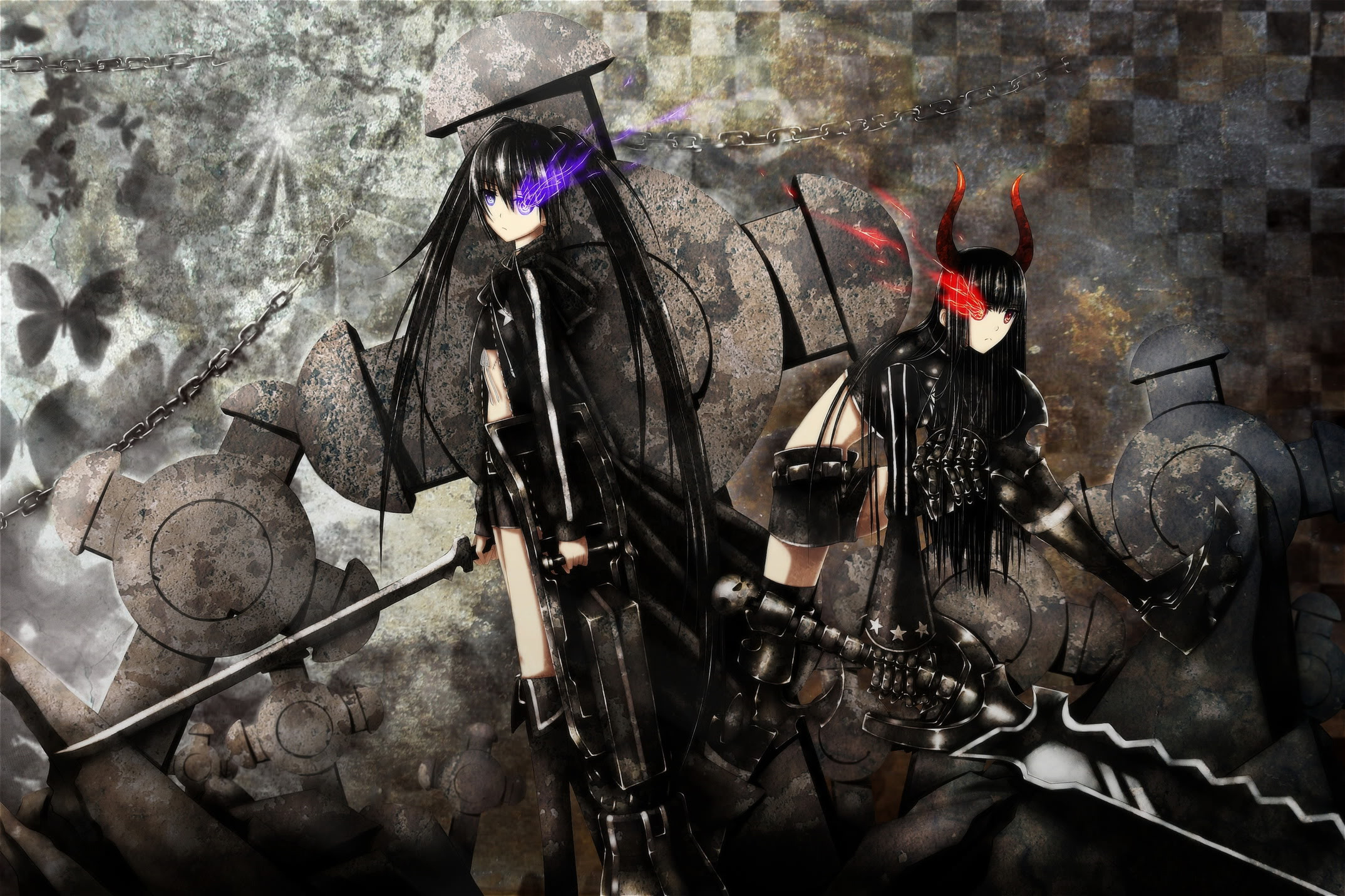 Badass Dark Anime Girl, HD Wallpaper & background Download