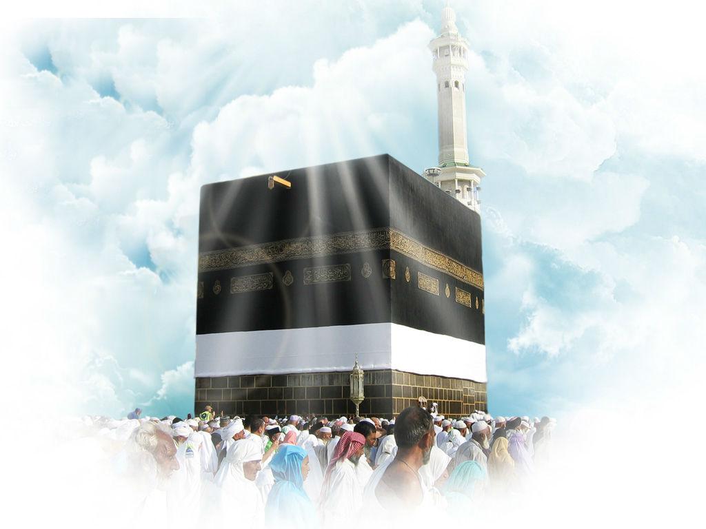 Kaaba Sharif with Sun, sky, islamic, kaaba sharif, HD phone wallpaper |  Peakpx